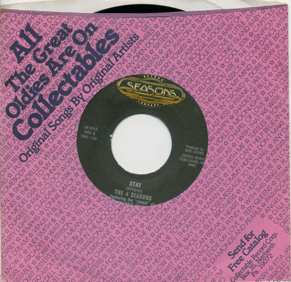 C'mon Marianne - Stay (7inch, 45rpm, BC, CS)