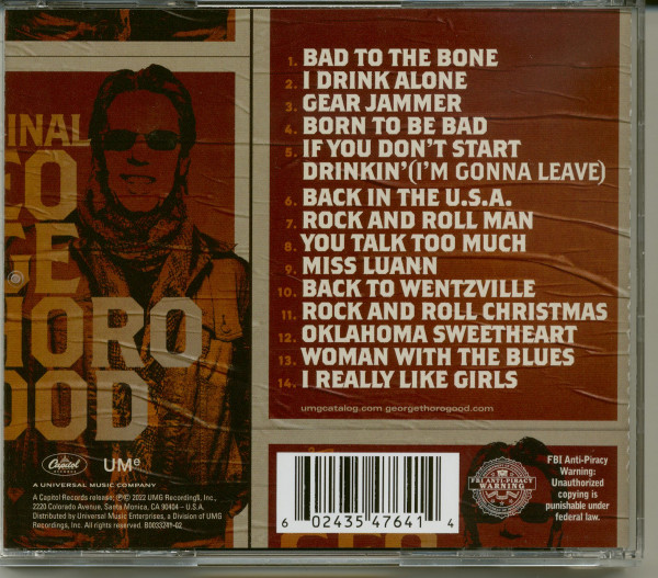 The Original George Thorogood (CD)