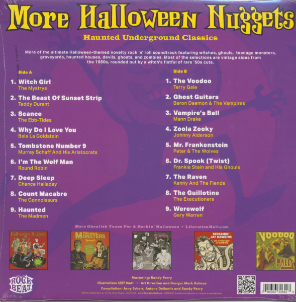 More Halloween Nuggets - Haunted Underground Classics (LP, colored Vinyl)
