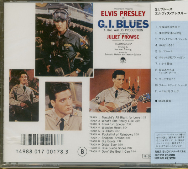 G.I. Blues (CD Japan)