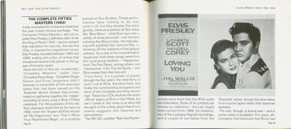 The complete guide to the music of Elvis Presley by John Robertson