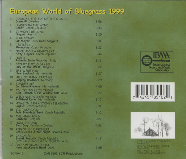 European World Of Bluegrass 1999 (CD)