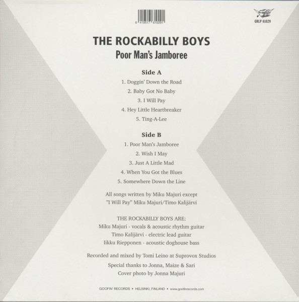 Poor Man's Jamboree (LP, 10inch)