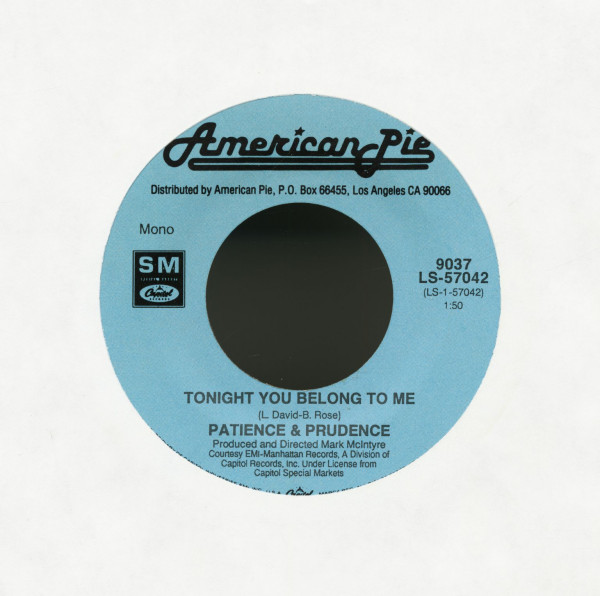 Tonight You Belong To Me - Delta Dawn (7inch, 45rpm) Tonight You Belong To Me - Delta Dawn (7inch, 45rpm)
