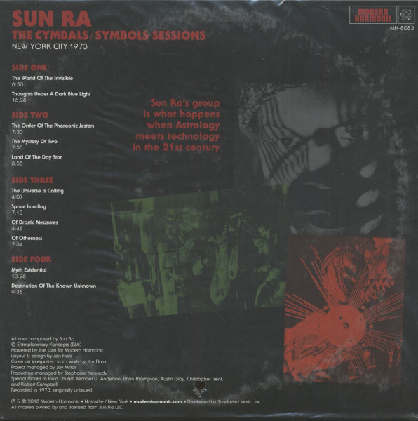 The Cymbals - Symbols Sessions - New York City 1973 (2-LP)