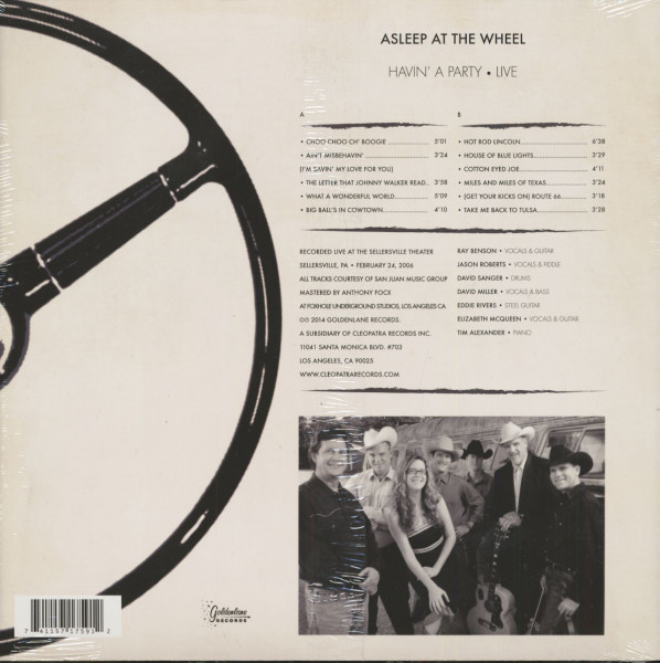 Havin' A Party Live - Thrilling Songs By The Daredevils On Wheels (LP, 180g Vinyl, Ltd.)