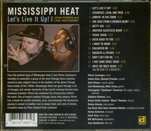 Mississippi Heat Let's Live It Up