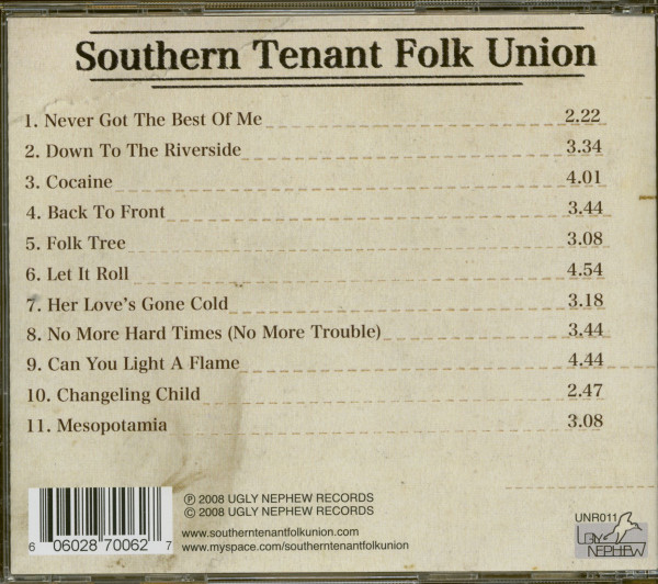 Southern Tenant Folk Union Revivals, Rituals & Union Songs Southern Tenant Folk Union Revivals, Rituals & Union Songs