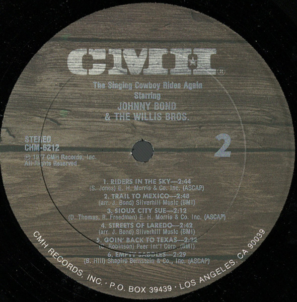 The Singing Cowboy Rides Again! (LP)