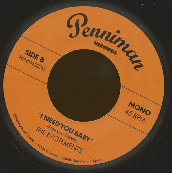 Ha, Ha, Ha - I Need You Baby (7inch, 45rpm)