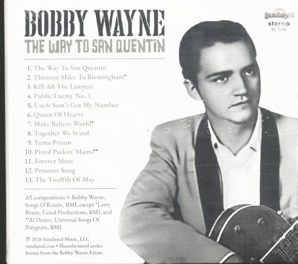 The Way To San Quentin (CD)