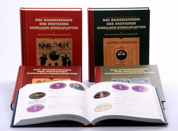Das Bilderlexikon der deutschen Schellack-Schallplatten (5 Bände) - The German Record Label Book