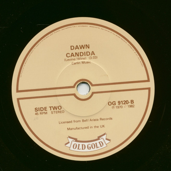 Knock Three Times - Candida (7inch, 45rpm, SC)