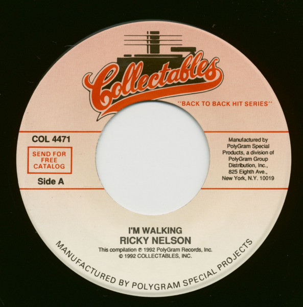 I'm Walking - A Teenager's Romance (7inch, 45rpm)
