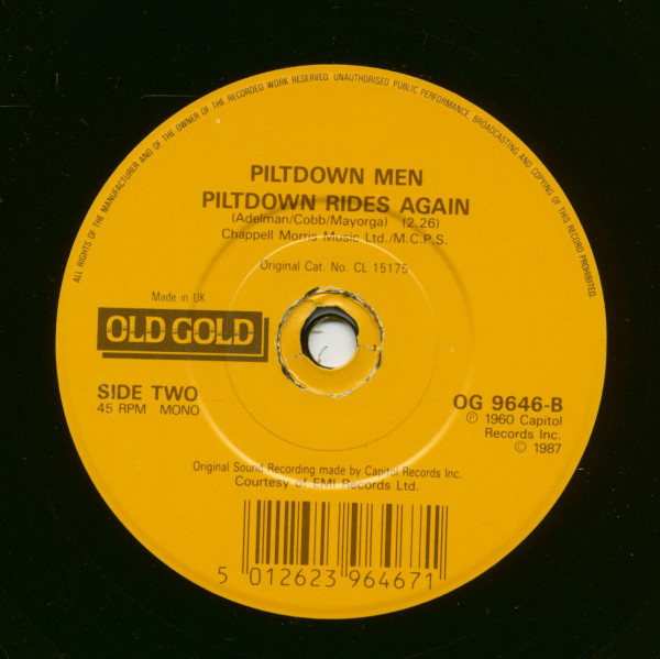 McDonald's Cave - Piltdown Rides Again (7inch, 45rpm, SC)
