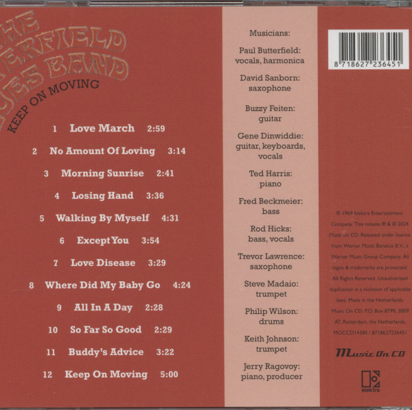 Keep on Moving (CD)