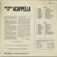 Aperçu: The Best Of Acappella (LP) Aperçu: The Best Of Acappella (LP)