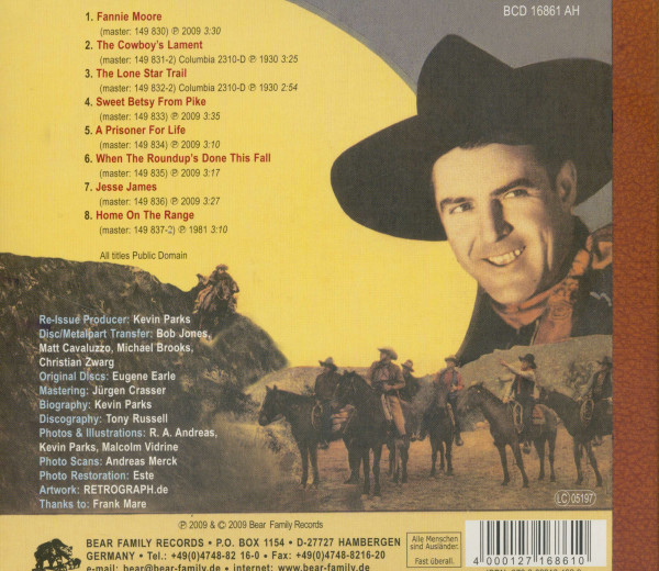 Sings The Lone Star Trail (CD, Deluxe Edition)