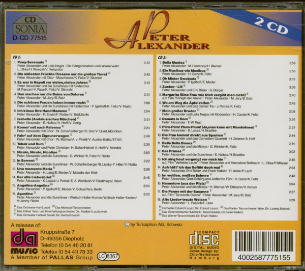 Peter Alexander (2-CD)