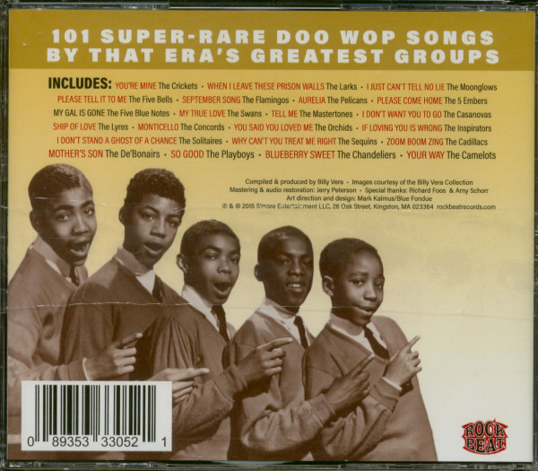Super Rare Doo-Wop Box (5-CD - Jewelcase)