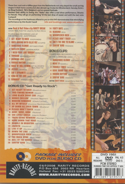 Live At The Sunhouse - Get Ready To Rock (DVD + CD)