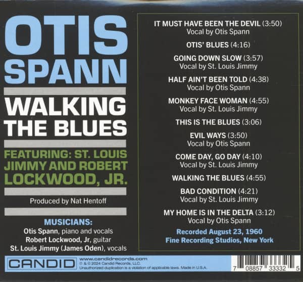 Walking the Blues (CD)