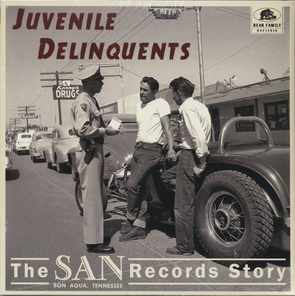 Juvenile Delinquents - The San Records Story (LP, 10inch, 45rpm, Ltd.)