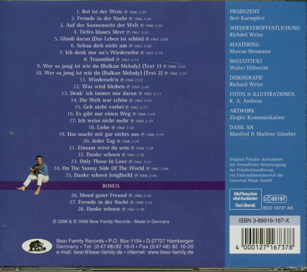 Robic Singt Kaempfert (CD)