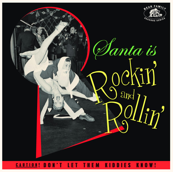 Christmas ...Santa Is Rockin' And Rollin' (LP, Red Vinyl)