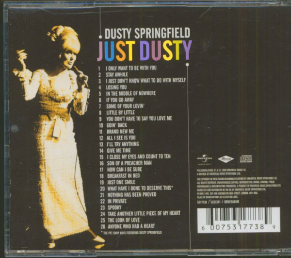 Just Dusty (CD)