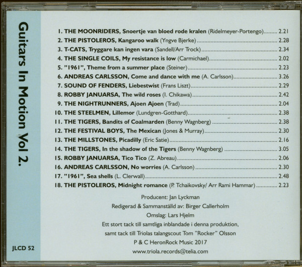 Guitars In Motion Various Artists Vol 2 (CD)