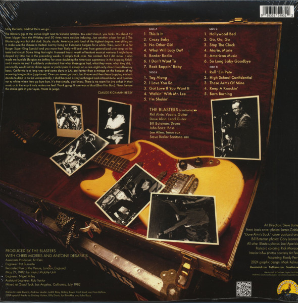 Over There - Live At the Venue London 1982, The Complete Concert (2-LP)