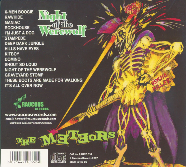 Night Of The Werewolf (CD)