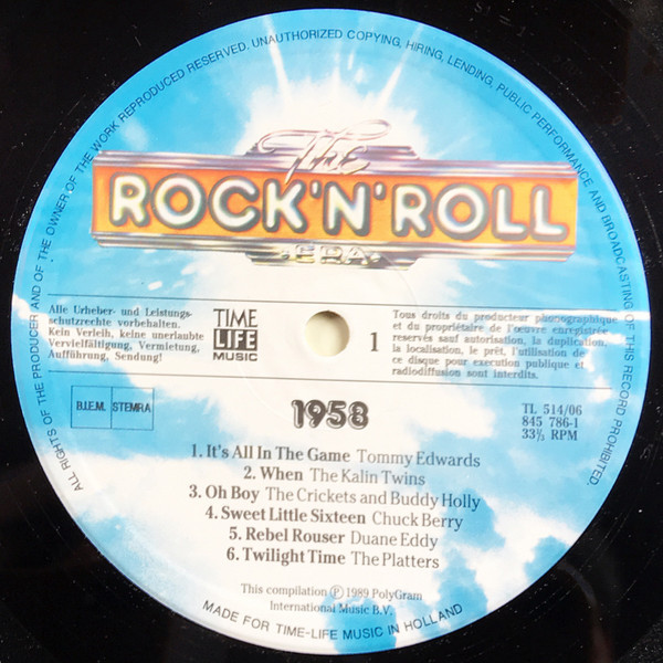The Rock'n'Roll Era 1958 (2-LP)