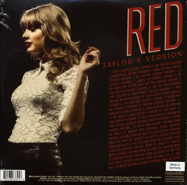 Red - Taylor's Version (4-LP)