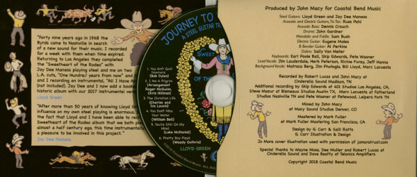 Journey To The Beginning - A Steel Guitar Tribute To The Byrds (CD)