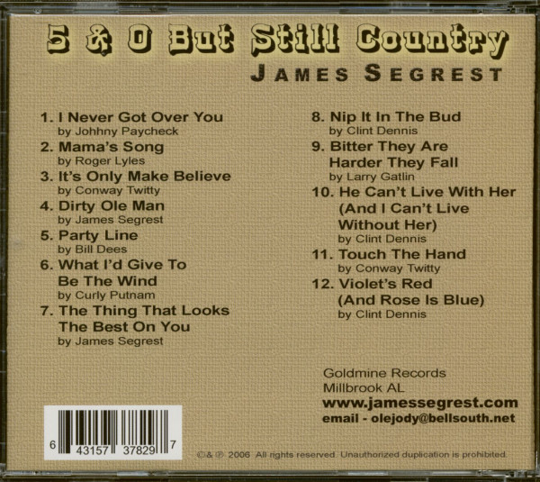 5 & 0 But Still Country (CD)