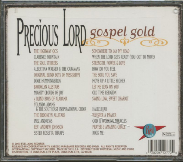 Precious Lord - Gospel Gold (CD)
