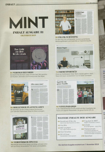 Mint Magazin #31, 10/19