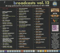 Aperçu: KGSR Broadcasts Vol.12 - Radio 107.1 KGSR Austin (2-CD) Aperçu: KGSR Broadcasts Vol.12 - Radio 107.1 KGSR Austin (2-CD)