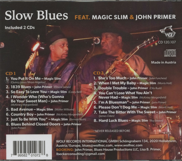 Slow Blues (2-CD)