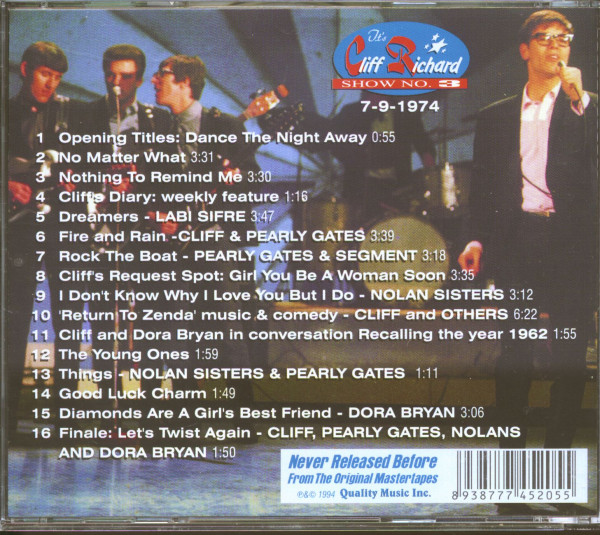 It's Cliff Richard - Show No.3 (CD)