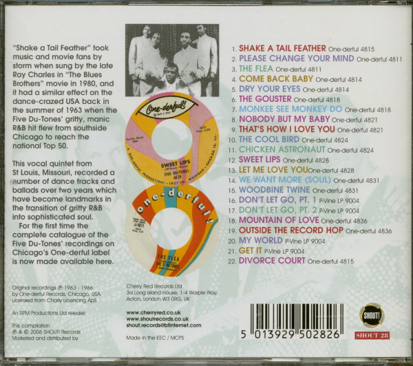 Shake A Tail Feather - The Complete One-derful! Recordings (CD)