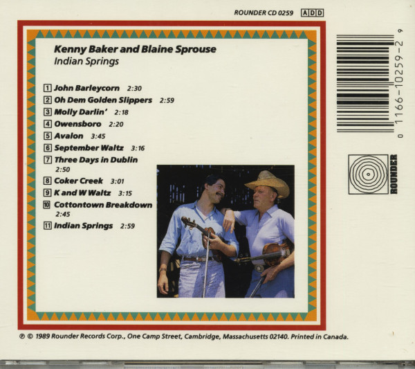 Indian Springs (CD)