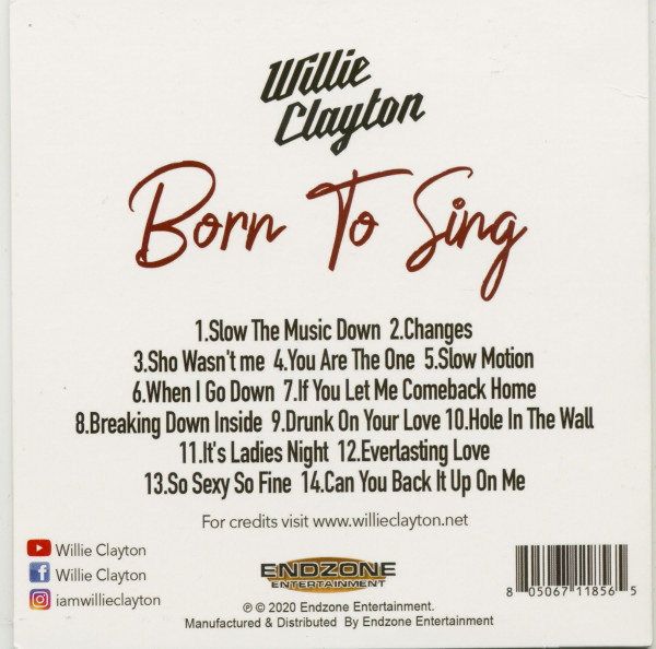 Born To Sing (CD)