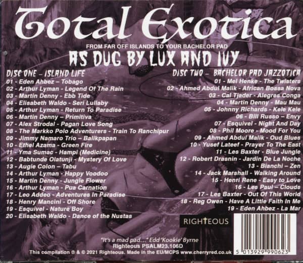 Total Exotica - From Far Off Islands To Your Bachelor Pad (2-CD)