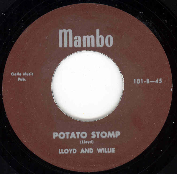Don't Know Where She Went - Potato Stomp 7inch, 45rpm