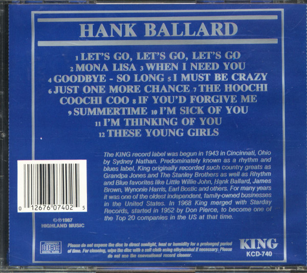 Spotlight On Hank Ballard (CD)