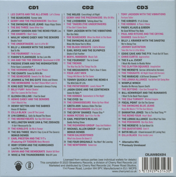 Let's Stomp - Merseybeat And Beyond 1962 - 1969 (3-CD Box-Set)