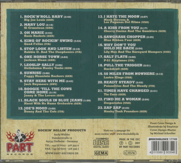 Rock 'n' Roll Weekender 2017 (CD)